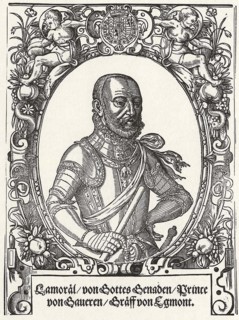 Portrait of Lamoral, Count of Egmont, Prince of Gavere, Second half of the16th cen.. Artist: German master