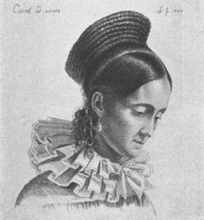 Charlotte Amalie Hassenpflug, 1820. Artist: Grimm, Ludwig Emil (1790-1863)