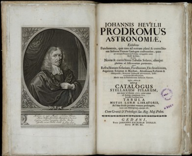 Johannes Hevelius, Prodromus astronomiae, 1690. Artist: Hevelius, Johannes (1611-1687)