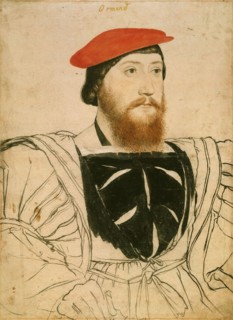 Portrait of James Butler, 9th Earl of Ormond, ca 1537. Artist: Holbein, Hans, the Younger (1497-1543)