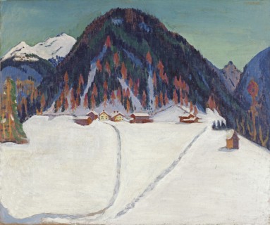 The Junkerboden under Snow, ca 1936-1938. Artist: Kirchner, Ernst Ludwig (1880-1938)