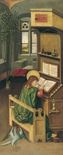 Saint John the Evangelist, 1478. Artist: Mälesskircher, Gabriel (ca. 1425-1495)