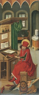 Saint Mark the Evangelist, 1478. Artist: Mälesskircher, Gabriel (ca. 1425-1495)