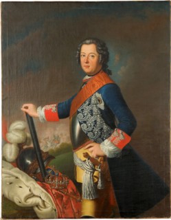 Frederick II of Prussia, 1743. Artist: Matthieu, David (1697-1756)