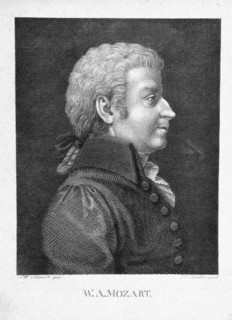 Wolfgang Amadeus Mozart, ca 1825. Artist: Schmidt, J. W. (active 19th century)