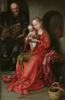The Holy Family, 1480-1490. Artist: Schongauer, Martin (ca. 1445/50-1491)
