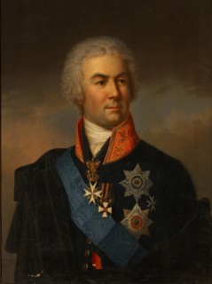 Portrait of Count Pyotr Zavadovsky (1739?1812), 1849. Artist: Schulz, Carl (1823-1876)