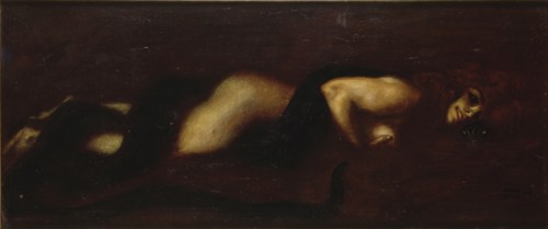 The Sin, 1899. Artist: Stuck, Franz, Ritter von (1863-1928)