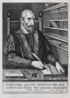 Portrait of Fortunio Liceti (1577?1657). Artist: Troschel, Johann (Hans), the Younger (1585-1628)
