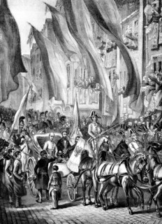 Entry of Archduke John of Austria in Frankfurt on 11 July 1848, 1848. Artist: Anonymous