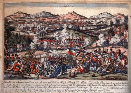 The Battle of Mozhaysk on August 26, 1812, 1810s. Artist: Anonymous