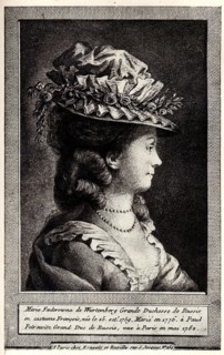 Portrait of Sophie Dorothea of Württemberg, Early 19th cen.. Artist: Anonymous