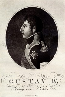 Portrait of Gustav IV Adolf of Sweden, Early 19th cen.. Artist: Anonymous