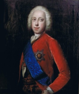 Portrait of the Tsar Peter III of Russia (1728-1762), Second Half of the 18th cen.. Artist: Anonymous