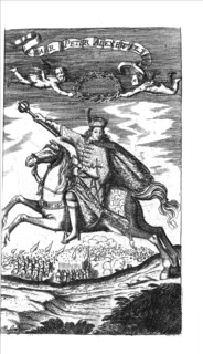 Tsar Peter I Alexeyevich (from Georg Adam Schleissing Derer beyden Czaaren in Reussland Iwan und Peter Alexewiz), 1693. Artist: Anonymous