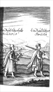 Streltsy (from Georg Adam Schleissing Derer beyden Czaaren in Reussland Iwan und Peter Alexewiz), 1693. Artist: Anonymous