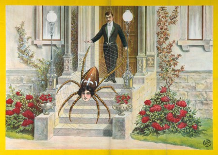 Spider-Woman (Poster), 1922. Artist: Anonymous
