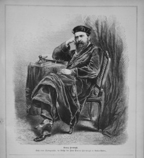 Georg Herwegh (1817-1875), 1870s. Artist: Anonymous