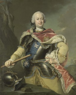 Portrait of Frederick Christian, Elector of Saxony (1722-1763), 1751. Artist: Boy, Gottfried (1701-1755)