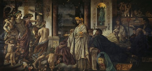 The Symposium (Second Version), ca 1871-1874. Artist: Feuerbach, Anselm (1829-1880)