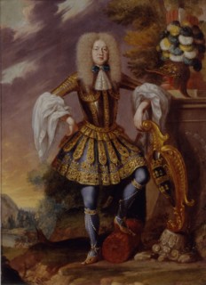 A Man in Fancy Dress, Early 18th cen.. Artist: German master