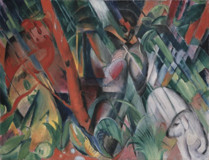 In the Rain, 1912. Artist: Marc, Franz (1880-1916)