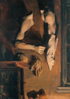 Studio Wall, 1852. Artist: Menzel, Adolph Friedrich, von (1815-1905)