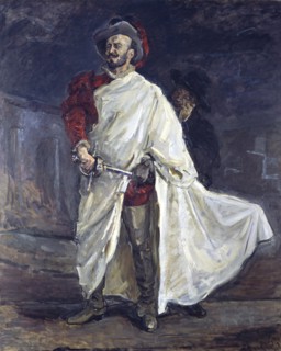 The Singer Francisco d'Andrade as Don Giovanni in Mozart's Opera, 1902. Artist: Slevogt, Max (1868-1932)