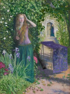 Fair Rosamund, 1854. Artist: Hughes, Arthur (1832-1915)