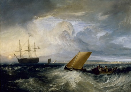 Sheerness as seen from the Nore, 1808. Artist: Turner, Joseph Mallord William (1775-1851)