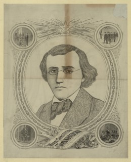 Portrait of the revolutionary democrat Nikolay Chernyshevsky (1828-1889), 1890s. Artist: Anonymous