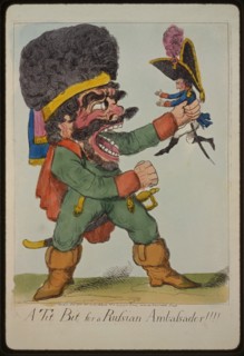 A tit bit for a Russian ambassador!!!, 1803. Artist: Anonymous