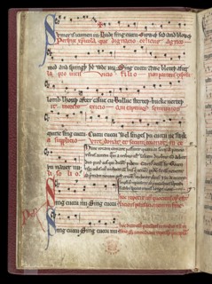 Sumer Is Icumen In, c. 1260-1270. Artist: Anonymous