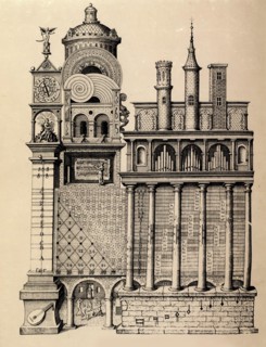 The Temple of Music by Robert Fludd, 1617. Artist: Anonymous