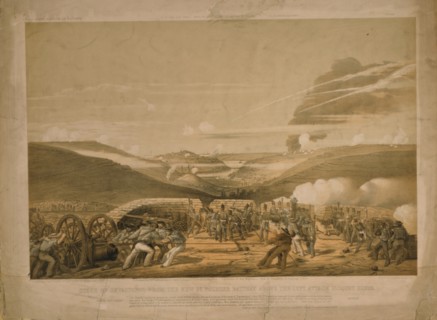 The Siege of Sevastopol, 1854. Artist: Biddulph, Sir Michael Anthony Shrapnel (1823-1904)