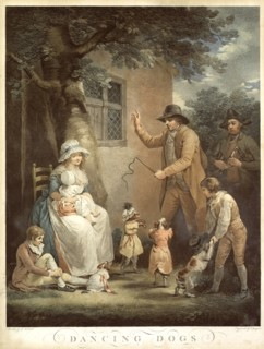 Dancing Dogs, c. 1800. Artist: Morland, George (1736-1804)