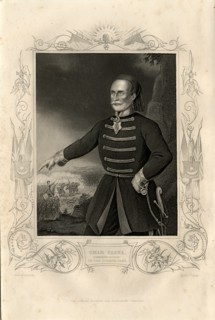 Portrait of Omar Pasha, 1856. Artist: Pound, Daniel J. (1810-1861?)
