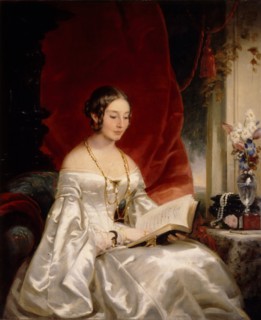Portrait of Princess Maria Ivanovna Kochubey, née Baryatinskaya (1818-1843), 1840s. Artist: Robertson, Christina (1796-1854)