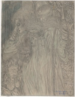 The Dreamer, 1897. Artist: Toorop, Jan (1858-1928)