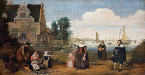 Portrait of a Family, First third of 17th cen.. Artist: Arentsz, Arent (1585-1631)