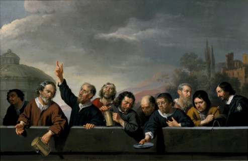 Portraits of the Inhabitants at Sint-Jobsgasthuis in Utrecht, 1630-1635. Artist: Bijlert (Bylert), Jan, van (1598-1671)
