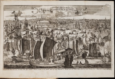 Arkhangelsk (From: Historisch Verhael, of Beschryving van de Voyagie), 1677. Artist: Coyet (Coyett), Balthasar (ca. 1650-1725)