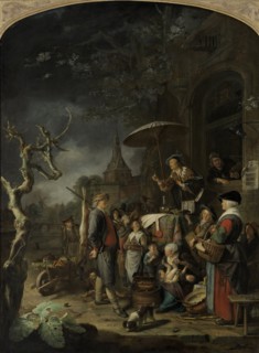 The Quack, 1652. Artist: Dou, Gerard (Gerrit) (1613-1675)