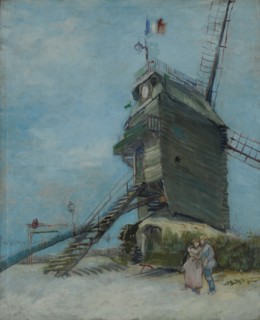Le Moulin de la Galette, 1886. Artist: Gogh, Vincent, van (1853-1890)