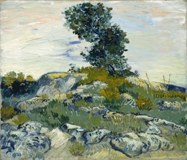 The Rocks, 1888. Artist: Gogh, Vincent, van (1853-1890)