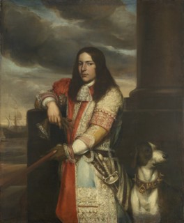 Engel de Ruyter (1649-1683), Dutch vice-admiral, 1680. Artist: Lievens, Jan (1607-1674)