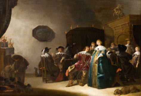 Merry Company, 1633. Artist: Palamedesz, Anthonie (1601-1673)