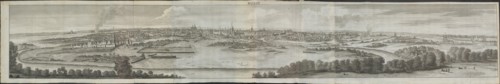 Moscow (From: Reizen over Moskovië), 1711. Artist: Bruijn, Cornelis de (1652-1727)