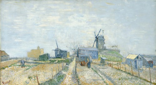 Vegetable Gardens at Montmartre, 1881. Artist: Gogh, Vincent, van (1853-1890)