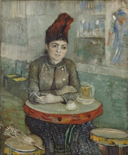 In the café. Agostina Segatori in Le tambourin, 1887-1888. Artist: Gogh, Vincent, van (1853-1890)